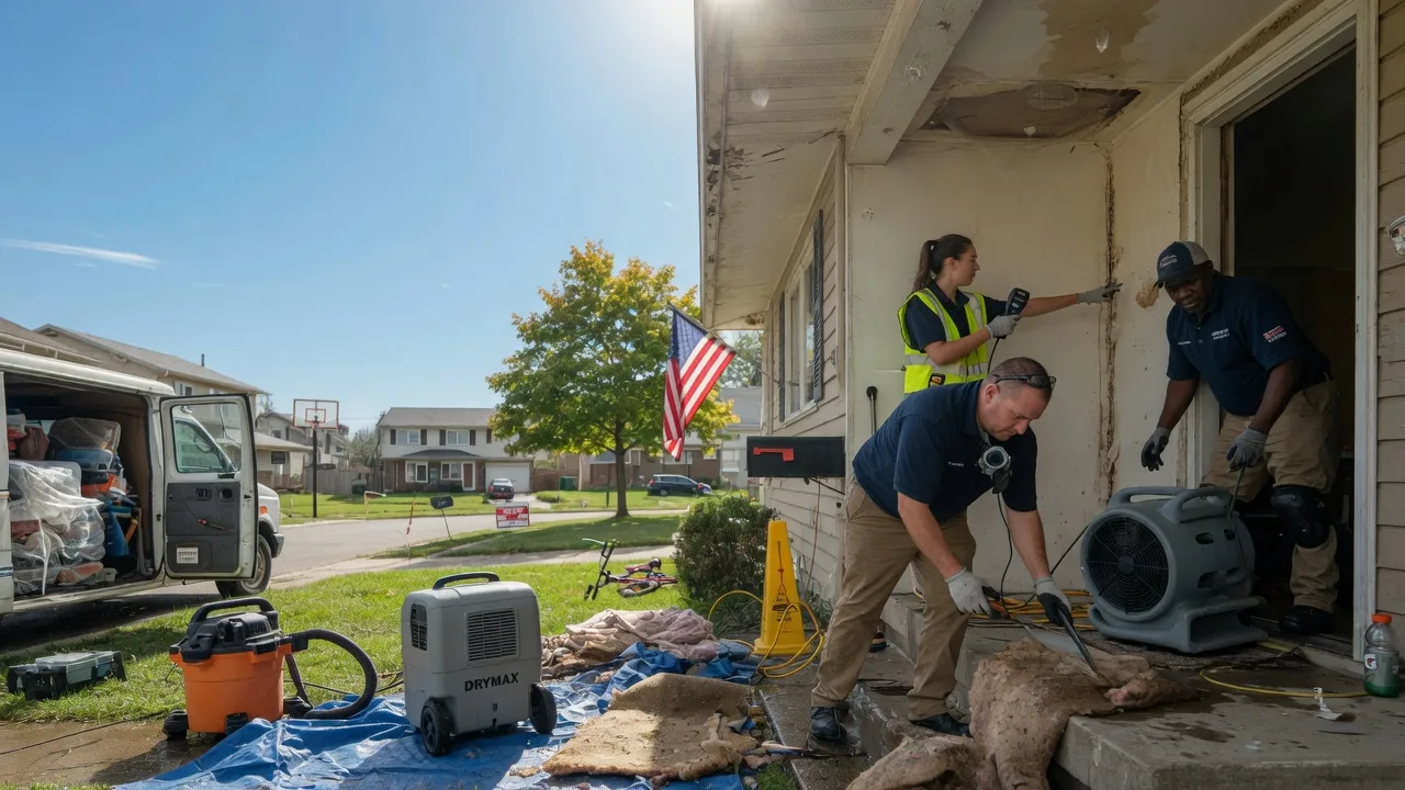 Water Damage Restoration in Churchs Ferry, ND near me